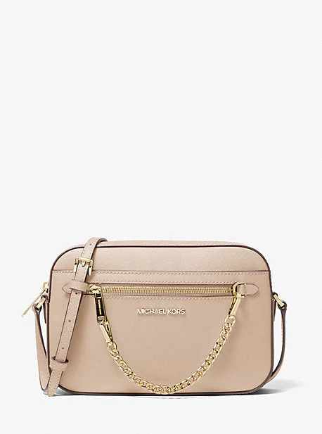Jet Set Large Saffiano Leather Crossbody Bag - Image 35