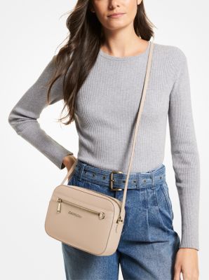 Jet Set Large Saffiano Leather Crossbody Bag - Image 38