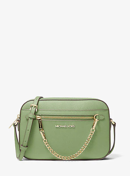 Jet Set Large Saffiano Leather Crossbody Bag - Image 49
