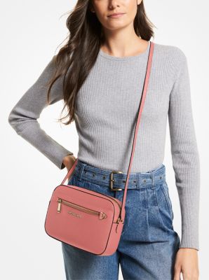 Jet Set Large Saffiano Leather Crossbody Bag - Image 5
