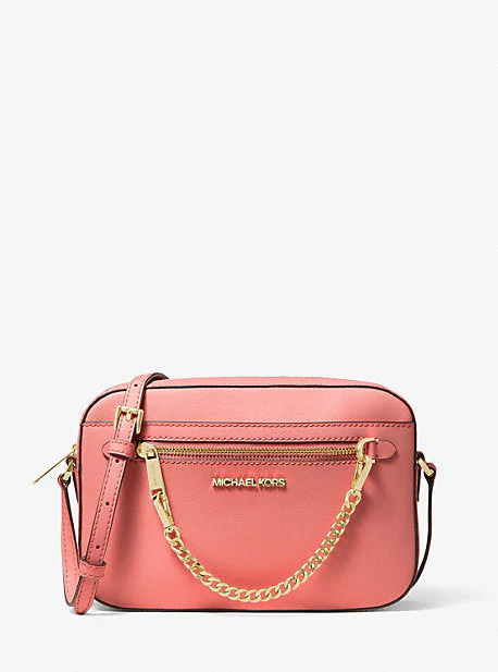 Jet Set Large Saffiano Leather Crossbody Bag - Image 54