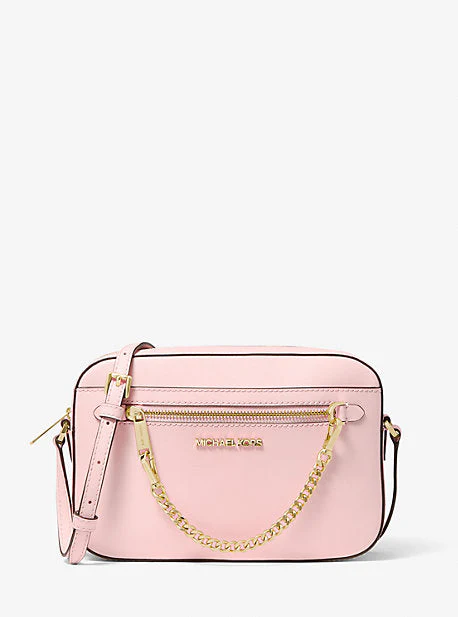 Jet Set Large Saffiano Leather Crossbody Bag - Image 59