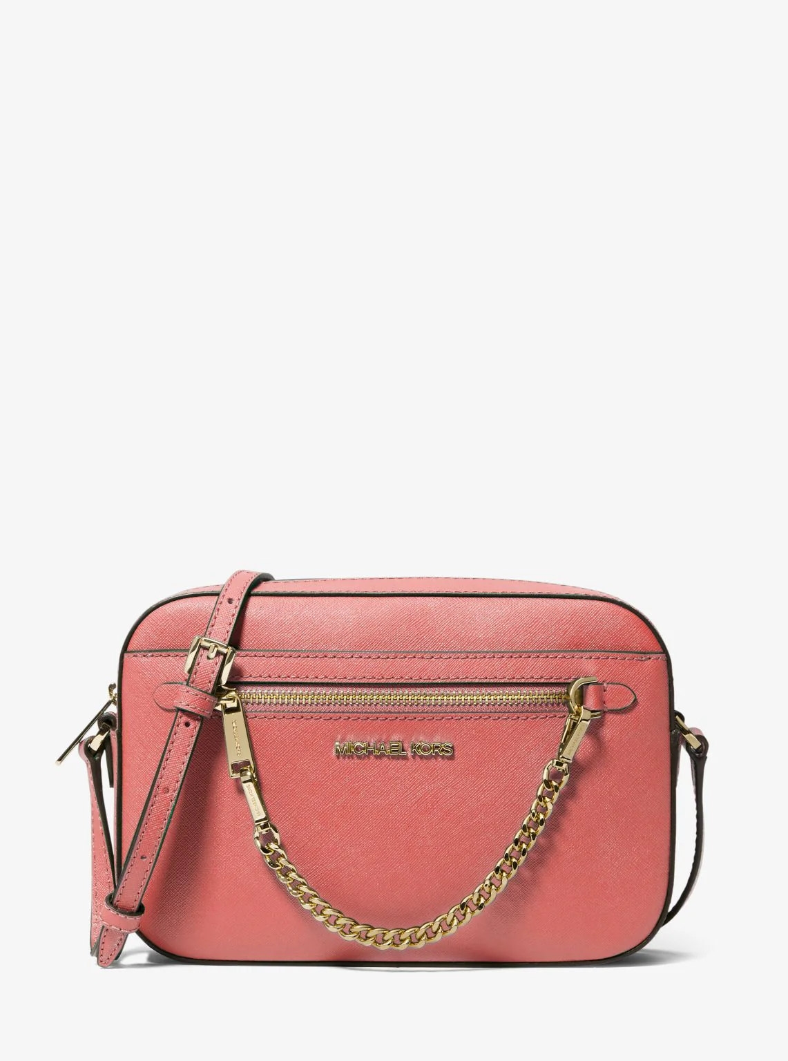 Jet Set Large Saffiano Leather Crossbody Bag - Image 64