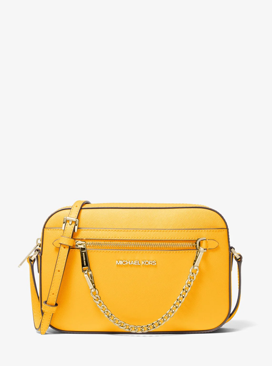 Jet Set Large Saffiano Leather Crossbody Bag - Image 74