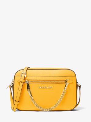 Jet Set Large Saffiano Leather Crossbody Bag - Image 75