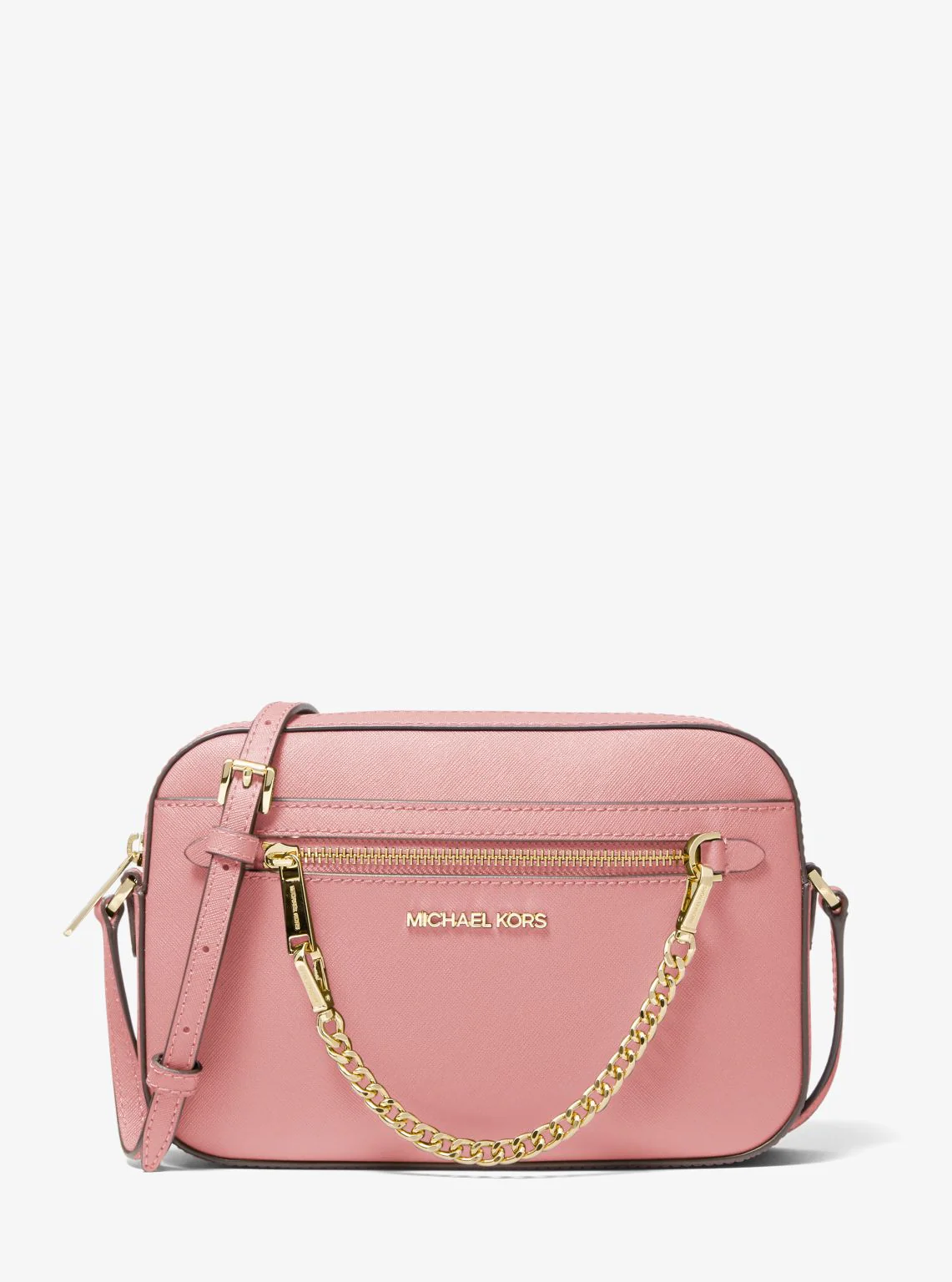 Jet Set Large Saffiano Leather Crossbody Bag - Image 79