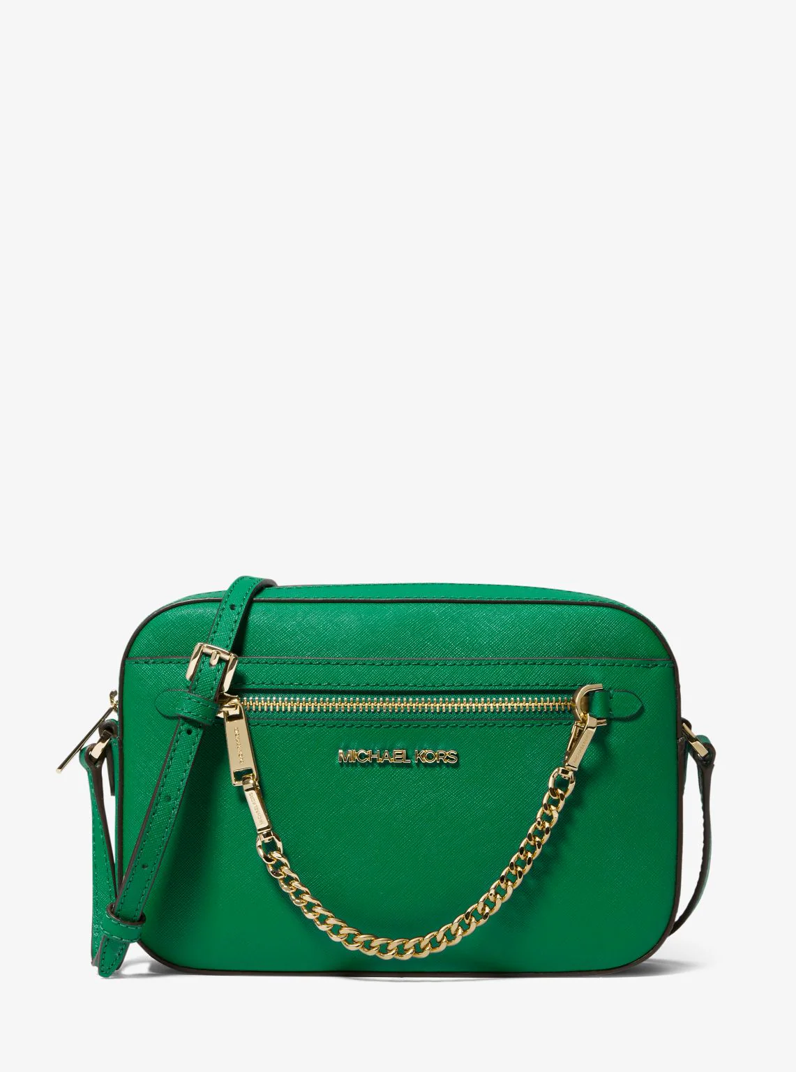 Jet Set Large Saffiano Leather Crossbody Bag - Image 84