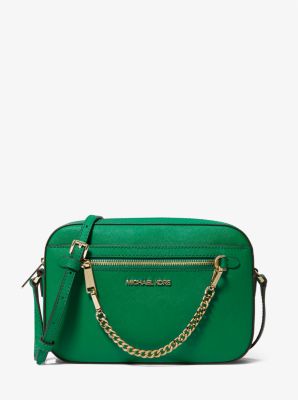 Jet Set Large Saffiano Leather Crossbody Bag - Image 85