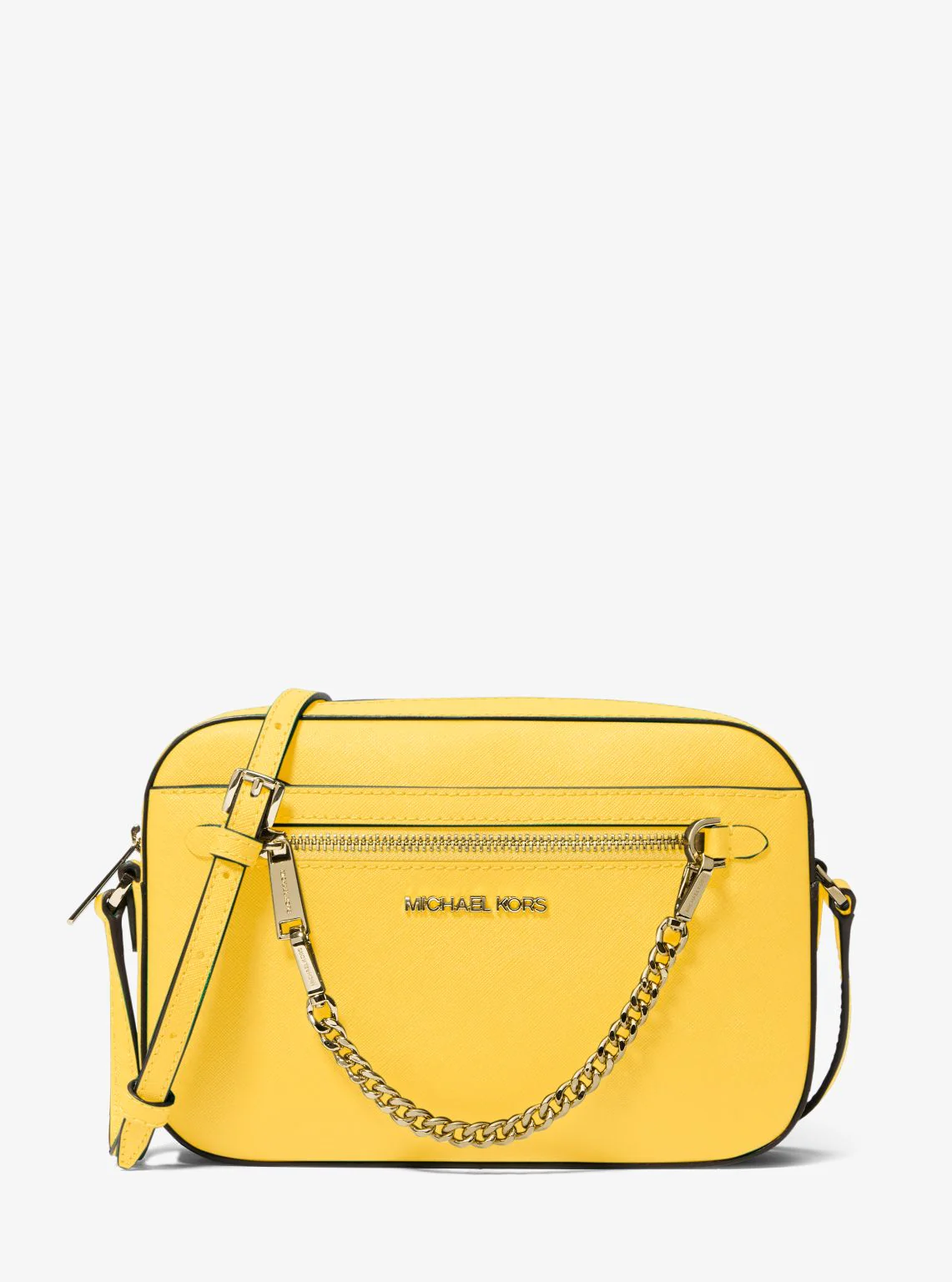 Jet Set Large Saffiano Leather Crossbody Bag - Image 89