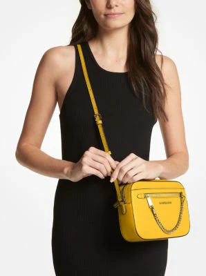 Jet Set Large Saffiano Leather Crossbody Bag - Image 93