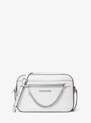 Jet Set Large Saffiano Leather Crossbody Bag - Image 26