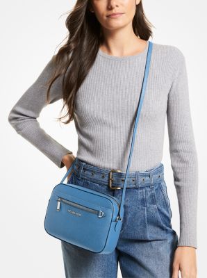 Jet Set Large Saffiano Leather Crossbody Bag - Image 34