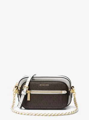 Jet Set Logo and Leather 4-in-1 Crossbody Bag - Image 10
