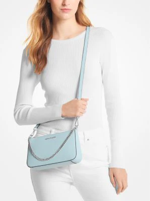Jet Set Medium Saffiano Leather Crossbody Bag - Image 11