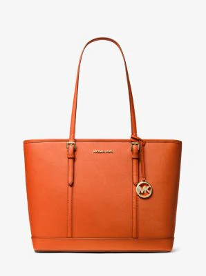 Jet Set Travel Large Saffiano Leather Tote Bag - Image 22