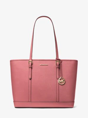 Jet Set Travel Large Saffiano Leather Tote Bag - Image 30