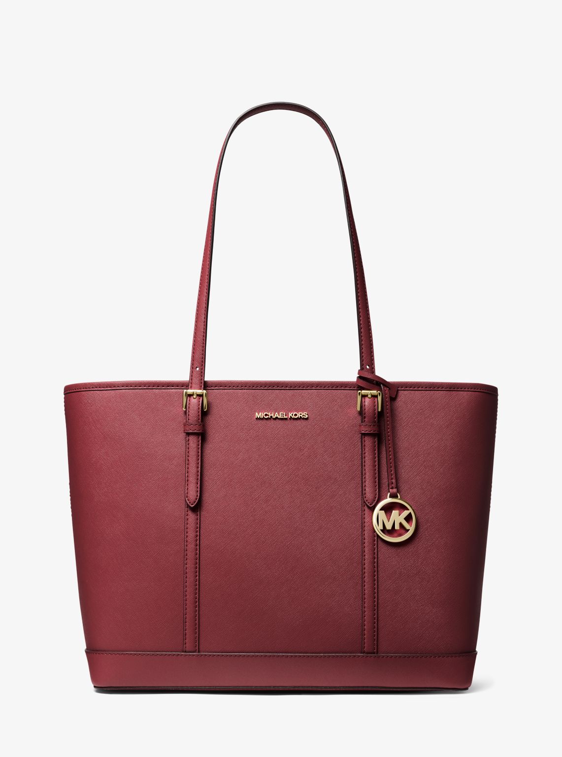 Jet Set Travel Large Saffiano Leather Tote Bag - Image 37