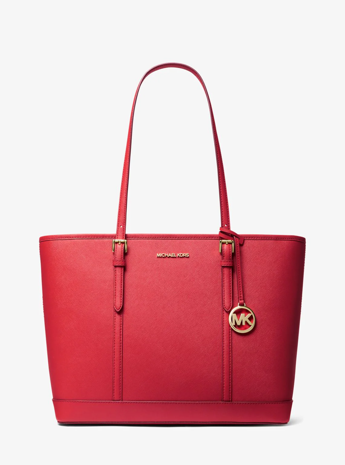 Jet Set Travel Large Saffiano Leather Tote Bag - Image 41