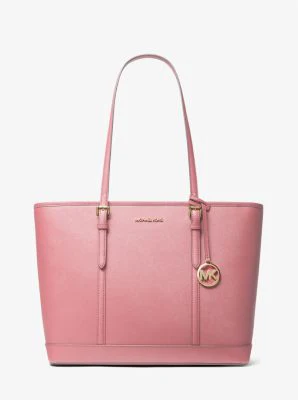 Jet Set Travel Large Saffiano Leather Tote Bag - Image 50