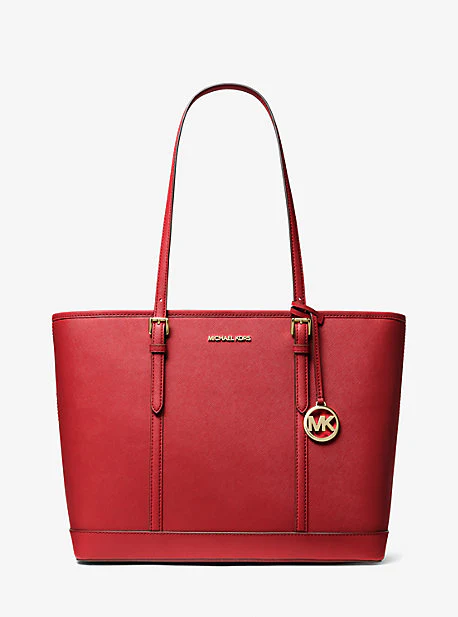 Jet Set Travel Large Saffiano Leather Tote Bag - Image 65