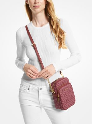 Jet Set Travel Medium Logo Crossbody Bag - Image 5