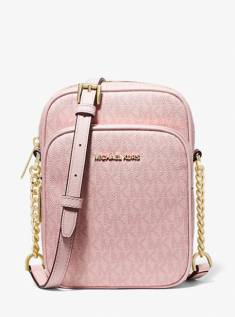 Jet Set Travel Medium Logo Crossbody Bag - Image 6