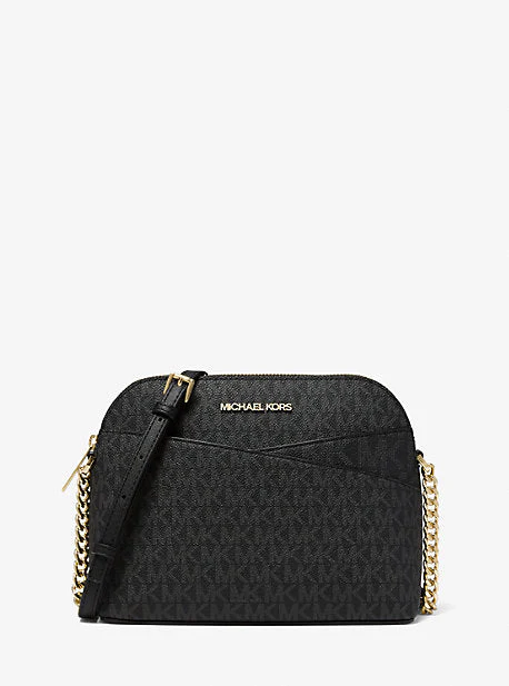 Jet Set Travel Medium Logo Dome Crossbody Bag - Image 13