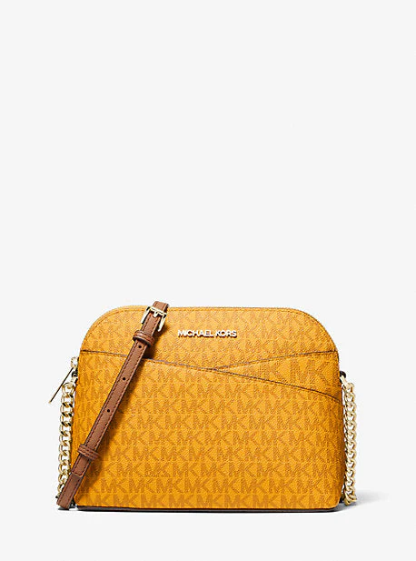 Jet Set Travel Medium Logo Dome Crossbody Bag - Image 25