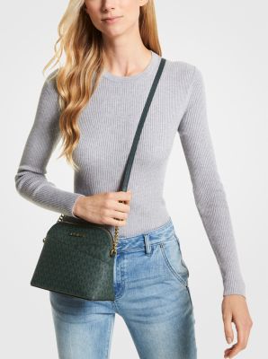 Jet Set Travel Medium Logo Dome Crossbody Bag - Image 32