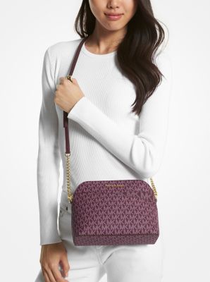 Jet Set Travel Medium Logo Dome Crossbody Bag - Image 36