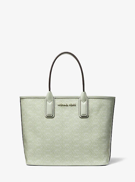 Jodie Small Logo Jacquard Tote Bag - Image 20