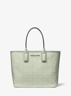 Jodie Small Logo Jacquard Tote Bag - Image 21