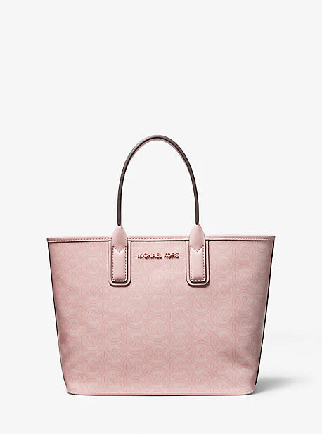 Jodie Small Logo Jacquard Tote Bag - Image 24