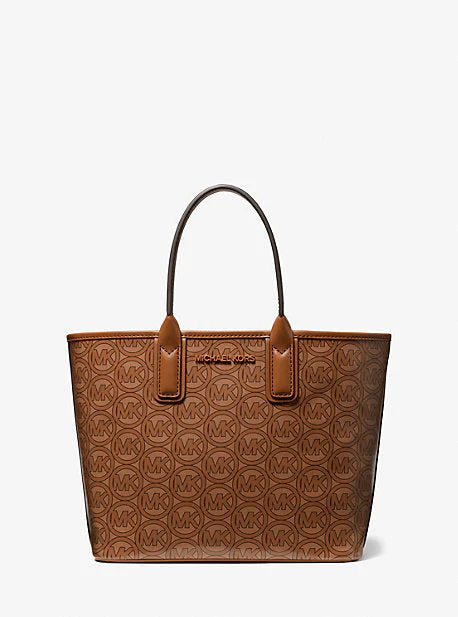 Jodie Small Logo Jacquard Tote Bag - Image 25