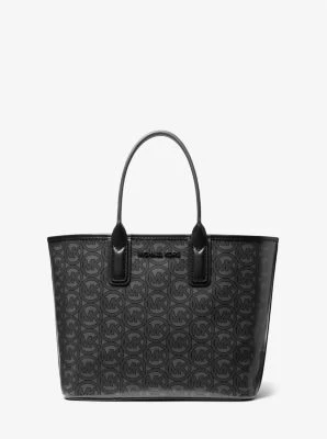 Jodie Small Logo Jacquard Tote Bag - Image 30