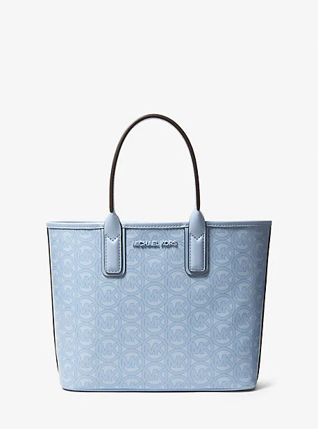 Jodie Small Logo Jacquard Tote Bag - Image 4