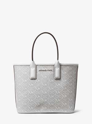 Jodie Small Logo Jacquard Tote Bag - Image 9