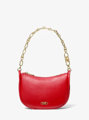 Kendall Small Leather Shoulder Bag - Image 10