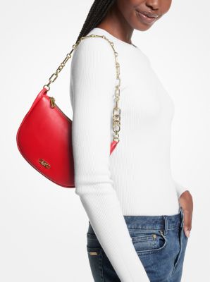 Kendall Small Leather Shoulder Bag - Image 9