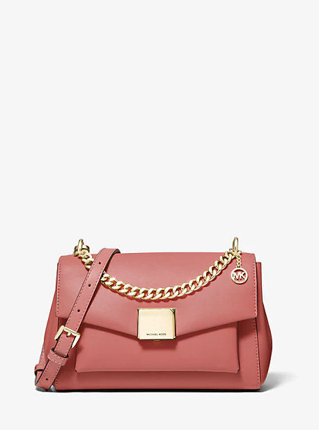 Lita Medium Leather Crossbody Bag - Image 12