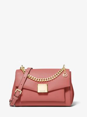 Lita Medium Leather Crossbody Bag - Image 13