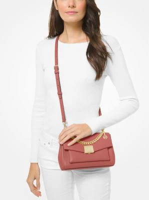 Lita Medium Leather Crossbody Bag - Image 16