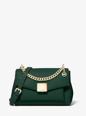 Lita Medium Leather Crossbody Bag - Image 18