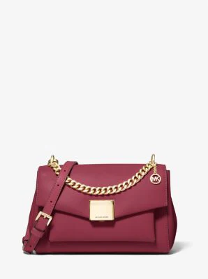 Lita Medium Leather Crossbody Bag - Image 49