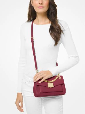 Lita Medium Leather Crossbody Bag - Image 51
