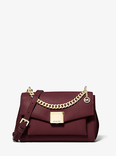 Lita Medium Leather Crossbody Bag - Image 7
