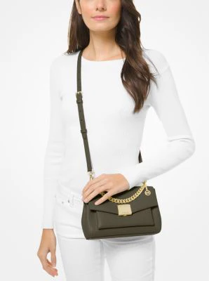 Lita Medium Leather Crossbody Bag - Image 78