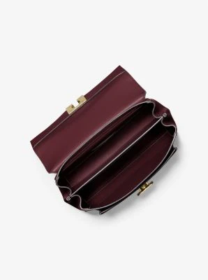 Lita Medium Leather Crossbody Bag - Image 9