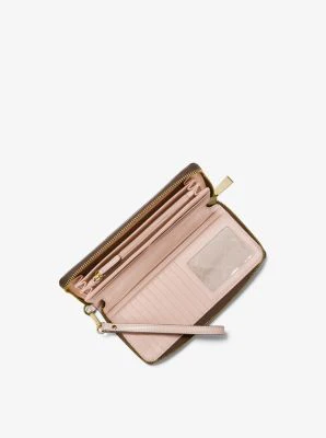 Logo Stripe Continental Wristlet - Image 21