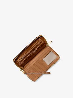 Logo Stripe Continental Wristlet - Image 29